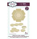 Creative Expressions Jamie Rodgers Canvas Collection Hexagon Craft Die