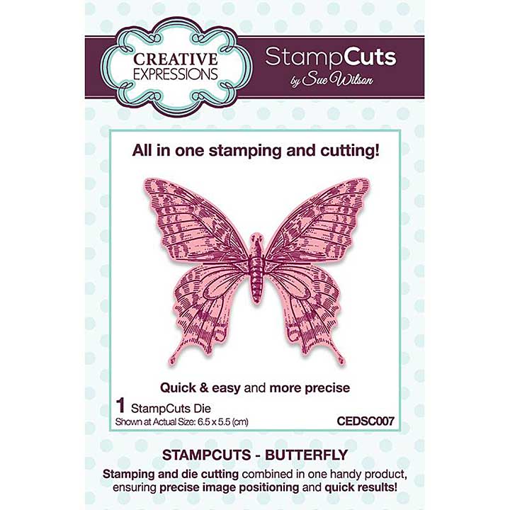 SO: Creative Expressions Sue Wilson Butterfly StampCuts Die