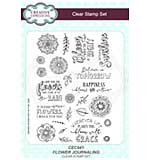 SO: Creative Expressions Flower Journaling A5 Clear Stamp Set