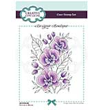 SO: Creative Expressions Designer Boutique Collection Orchids In Bloom 6 in x 4 in Clear Stamp