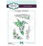Creative Expressions Designer Boutique Collection Follow Your Dreams 6 in x 4 in Clear Stamp