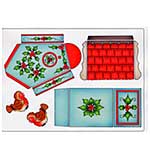 Creative Expressions Umount Holly Birdhouse A5 Stamp Plate