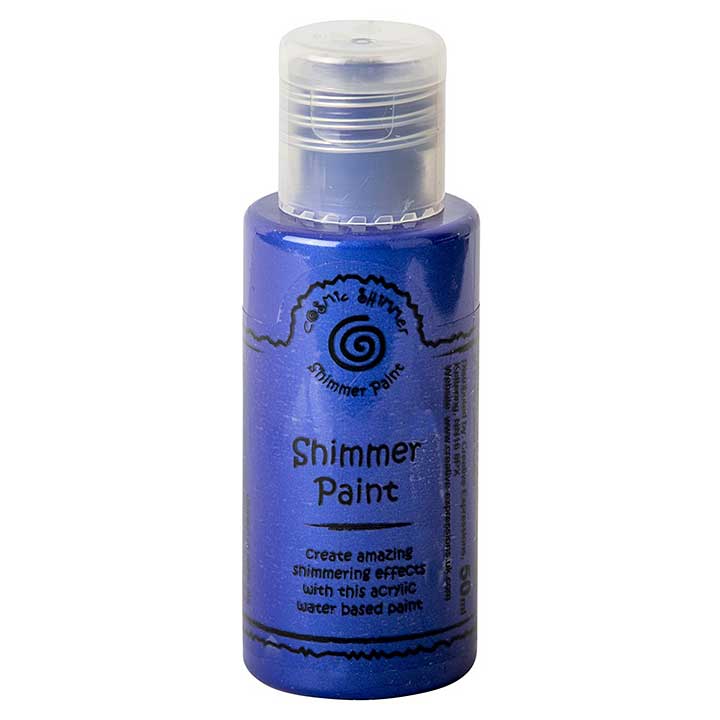 SO: Cosmic Shimmer Shimmer Paint Midnight Blue 50ml