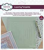 Creative Expressions Layering Template 6 in x 6 in