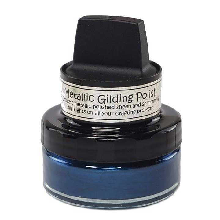 SO: Cosmic Shimmer Metallic Gilding Polish Petrol Blue 50ml