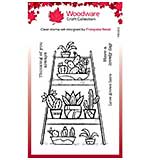 SO: Woodware Clear Singles Indoor Garden 4 in x 6 in Stamp