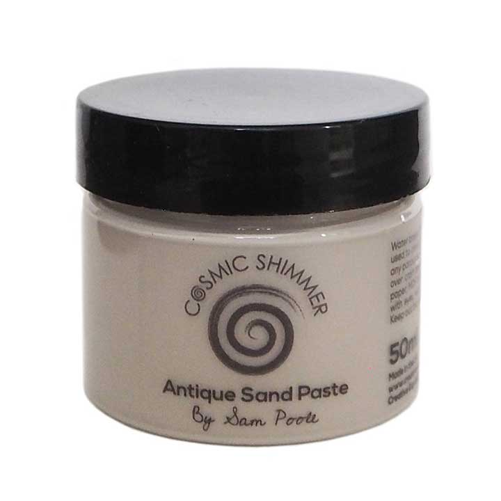 SO: Cosmic Shimmer Sam Poole Antique Sand Paste Shabby Truffle