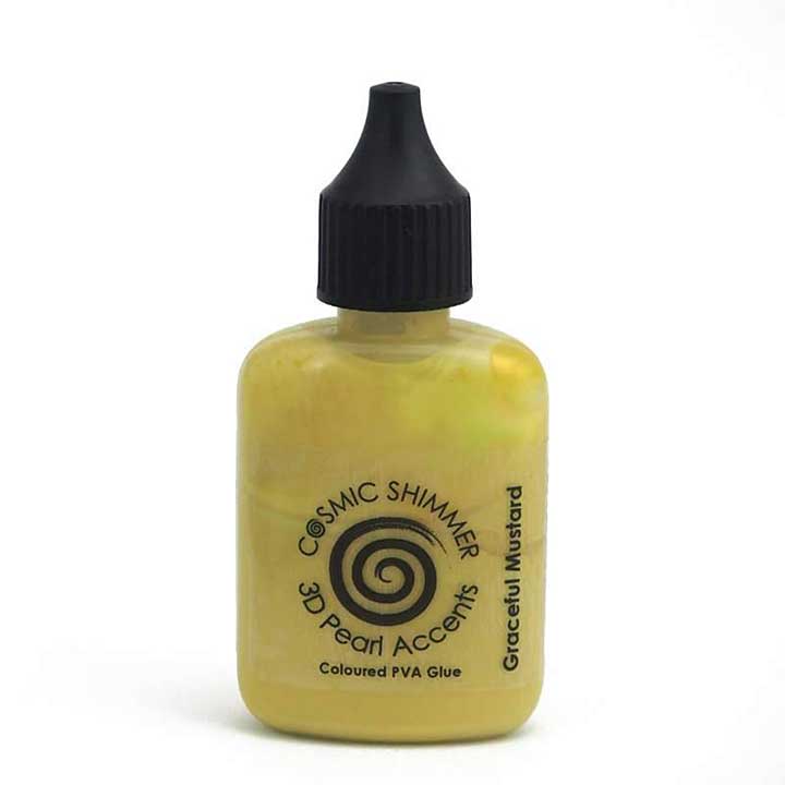SO: Cosmic Shimmer 3D Accents Graceful Mustard 30ml