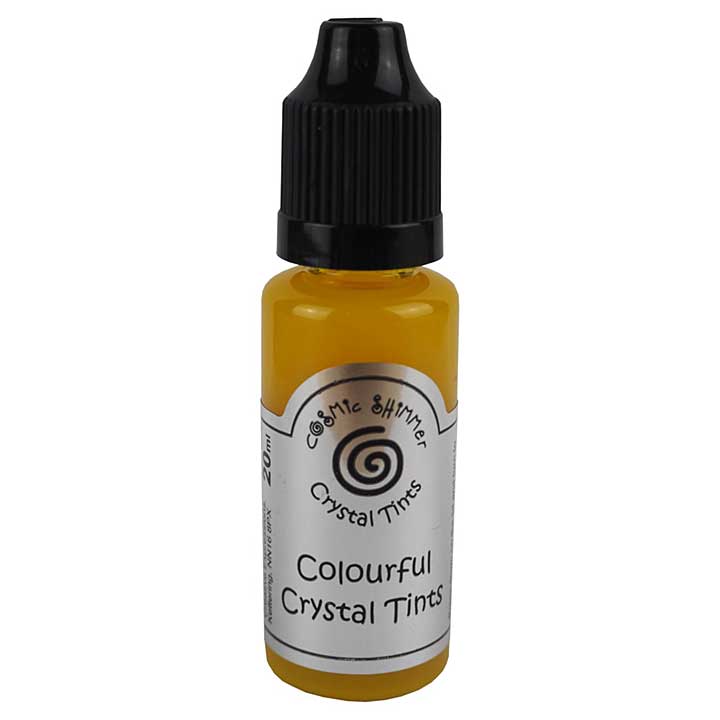 SO: Cosmic Shimmer Colourful Crystal Tints Yellow Citrine 20ml