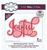 Creative Expressions Sue Wilson Festive - Noble Joyful Craft Die