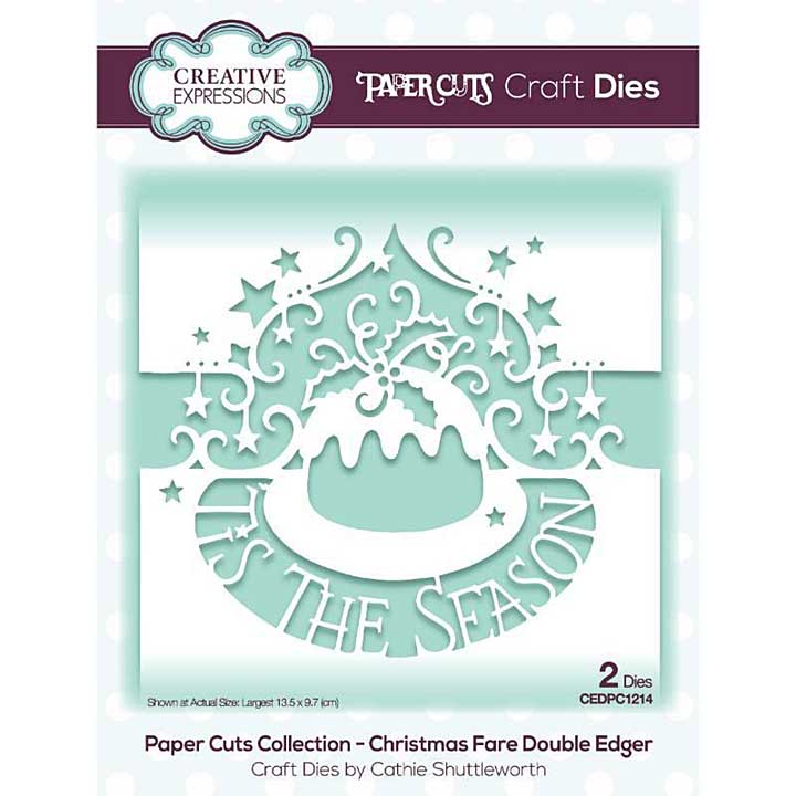 SO: Creative Expressions Paper Cuts Christmas Fare Double Edger Craft Die