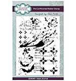 Creative Expressions Sam Poole Inked Journal A6 Pre-Cut Rubber Stamp
