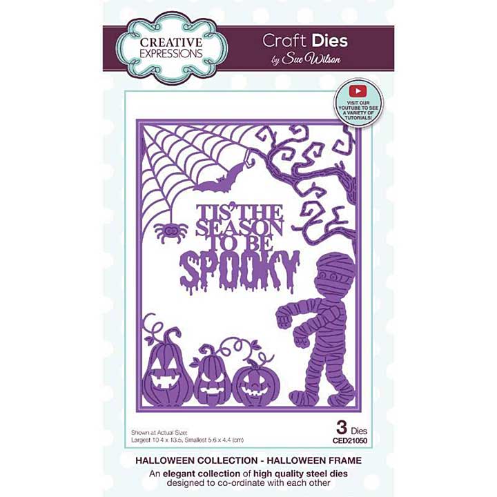 SO: Creative Expressions Sue Wilson Halloween Frame Craft Die