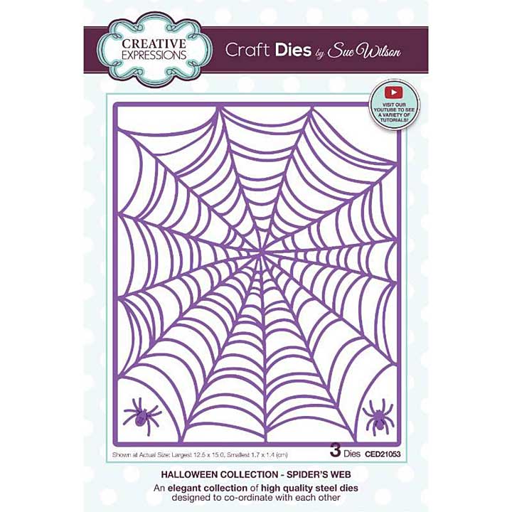 SO: Creative Expressions Sue Wilson Spider.s Web Craft Die