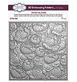 SO: Creative Expressions - Peony Blooms - 3D Embossing Folder (6in x 6in)