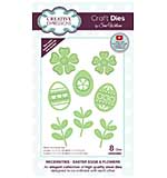 Creative Expressions Sue Wilson Craft Die Necessities Easter Eggs and Flowers (CED23062)