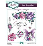 Creative Expressions Designer Boutique Clear Stamp A6 Fairy Blooms (UMSDB144)