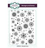 SO: Creative Expressions Kaleido-Snow 4 in x 6 in Pre Cut Rubber Stamp