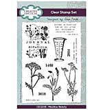 SO: Creative Expressions Sam Poole Meadow Beauty 4 in x 6 in Clear Stamp Set
