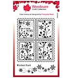 Woodware Clear Stamps - Winter Postage (4x6)