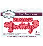 Creative Expressions Sue Wilson Craft Die Seasons Greetings (CEDSS029)