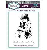 Andy Skinner Rubber Stamp - All You Need Is A Hug