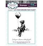 SO: Andy Skinner Rubber Stamp - Let Your Dreams Take Flight