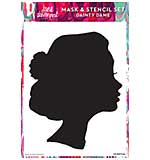 Creative Expressions Jane Davenport Mask and Stencil A4 Dainty Dame