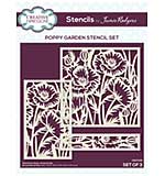 Creative Expressions Jamie Rodgers Stencil Poppy Garden