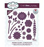 Creative Expressions Sue Wilson Craft Die Finishing Touches Flower Bouquet