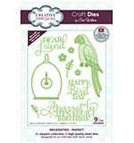 Creative Expressions Sue Wilson Craft Die Necessities Parrot