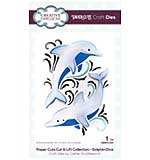 Creative Expressions Cathie Shuttleworth Paper Cuts Cut and Lift Dolphin Dive