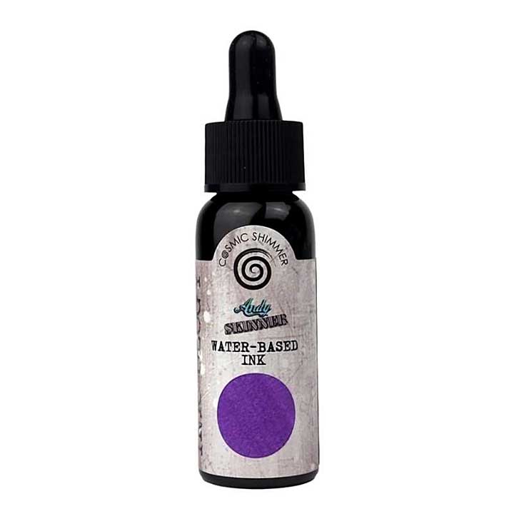 Cosmic Shimmer Andy Skinner Inkology Inks Plum Pie 30 ml