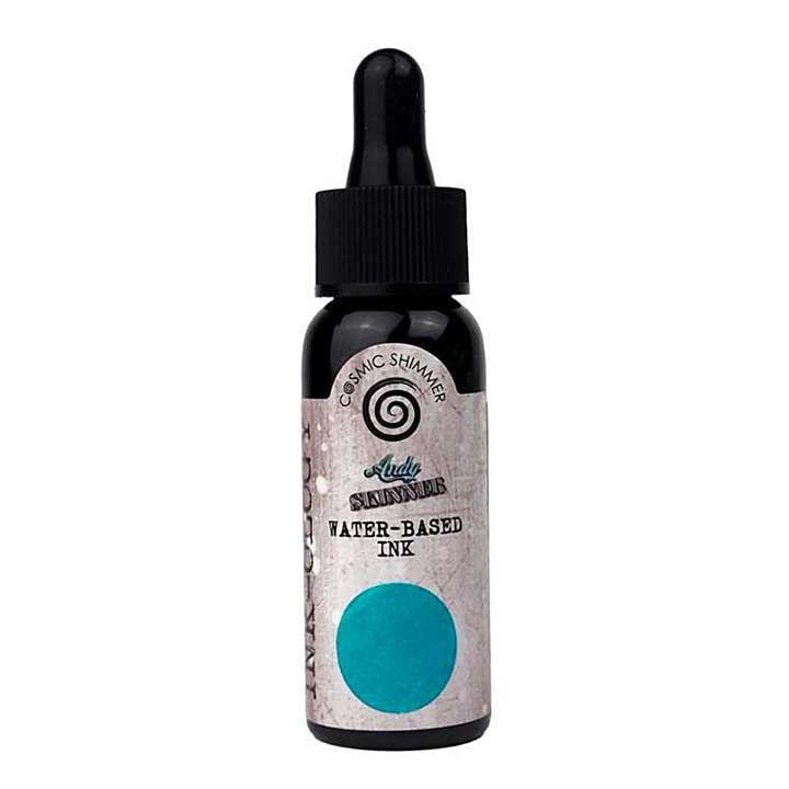 Cosmic Shimmer Andy Skinner Inkology Inks Tuscan Teal 30 ml