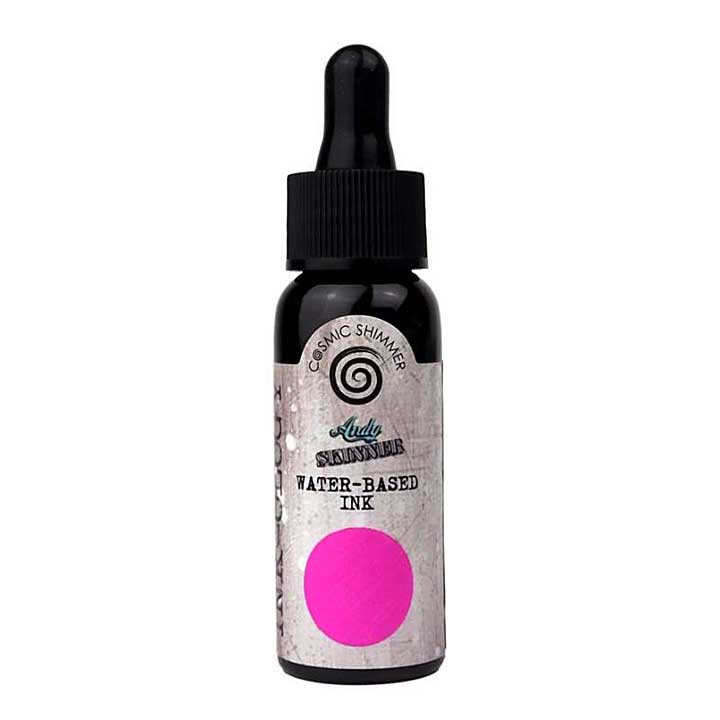 Cosmic Shimmer Andy Skinner Inkology Inks Raspberry Ripple 30 ml