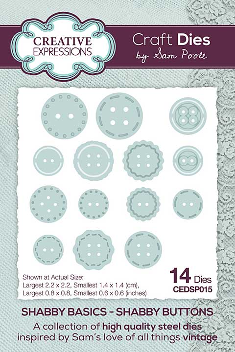 Creative Expressions Sam Poole Shabby Basics Shabb