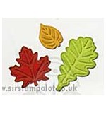 Spellbinder Presto Punch Templates - Autumn Fall Leaves