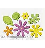 Spellbinder Presto Punch Templates - Flower Petal Pack