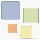 Cuttlebug Die Set - Rounded Squares (2x2 set) Cuttlebug Die Set - Rounded Squares (2x2 set)