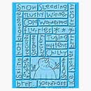 SO: Cuttlebug Embossing Folder - Sledding with Snowman (A6)