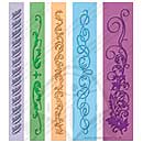 SO: Cuttlebug Embossing Borders - Organic Flourish (A6)