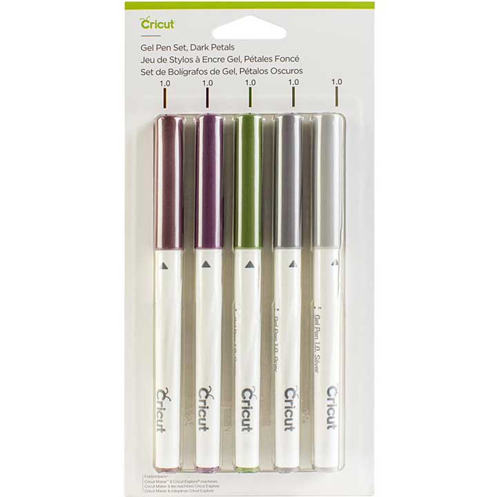 SO: Cricut Gel Pen Set - Dark Petals (1mm 5 pk)