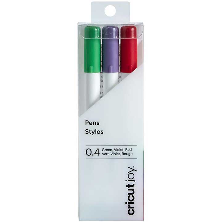 SO: Cricut Joy Marker Pen Set - Fine Point 0.4mm (Green, Violet, Red)