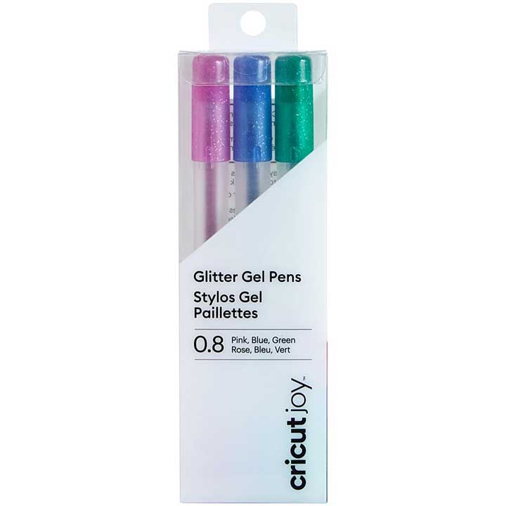 SO: Cricut Joy Glitter Gel Marker Pen Set - Medium Point 0.8mm (Pink, Blue, Green)