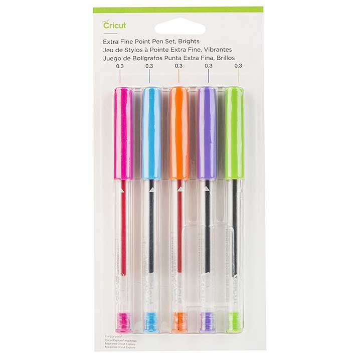 Cricut Extra Fine Point Pen Set (5pcs)