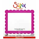 SO: Sizzix Large Red Die - Frame, Scallop [38-0165] [D]