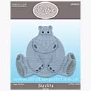 SO: Sizzix Sizzlits S - Hippo, Stuffed [D]