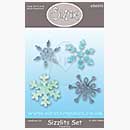 SO: Sizzix Sizzlits Set 4pk S - Snowflake Set #3 [D]