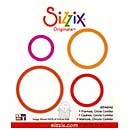 SO: Sizzix Large Red Die - Frames, Circle Combo [D]