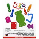 SO: Sizzix Large Red Die - Hinges, Latches, Handle, Photo Turns [D]